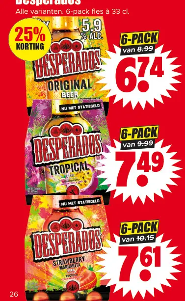 Aanbieding: Desperados