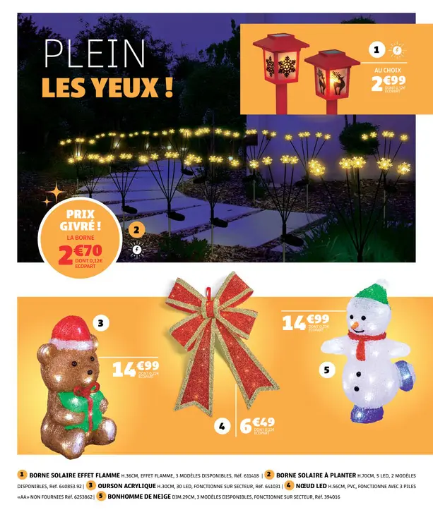 Aanbieding: Borne solaire à planter