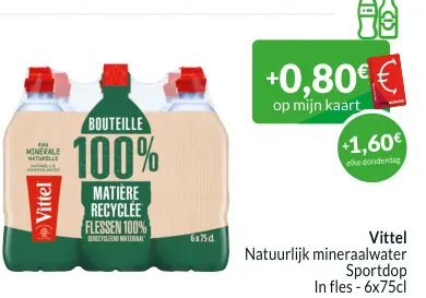 Promotie: Natuurlijk mineraalwater Sportdop