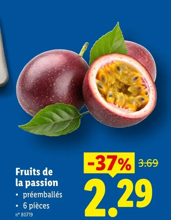 Offre: Fruits de la passion
