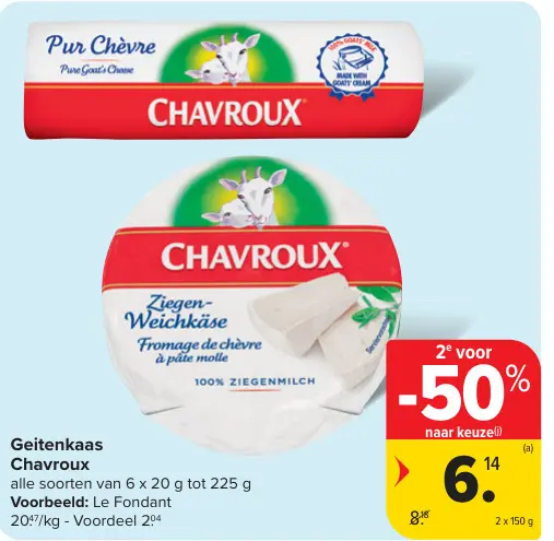 Promotie: Geitenkaas