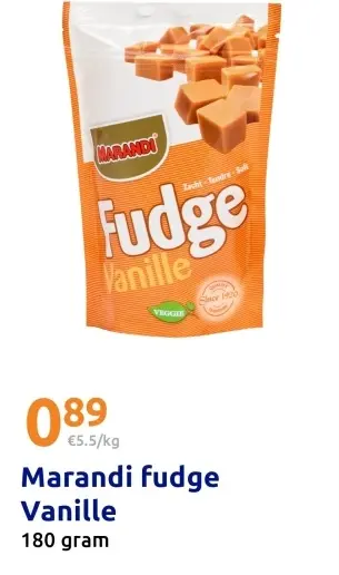Aanbieding: fudge Vanille