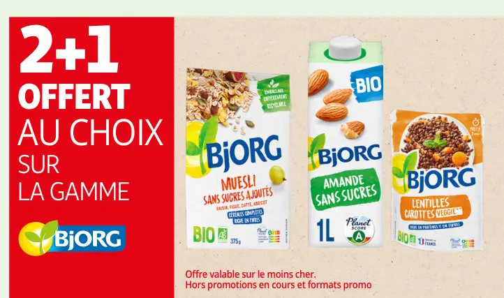 Offre: Muesli, Amande Sans Sucres, Lentilles Carotte