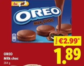 Aanbieding: OREO Milk choc