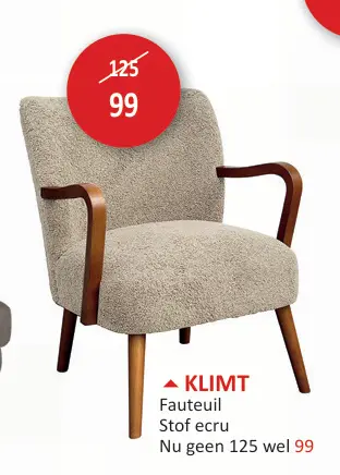 Promotie: Klimt Fauteuil