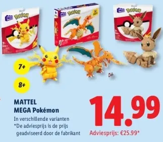 Aanbieding: MEGA Pokémon