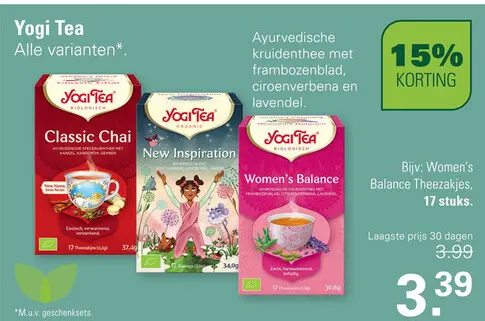 Aanbieding: Yogi Tea