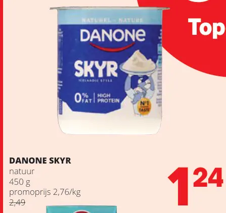 Promotie: Danone Skyr natuur