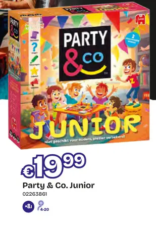 Aanbieding: Party & Co. Junior