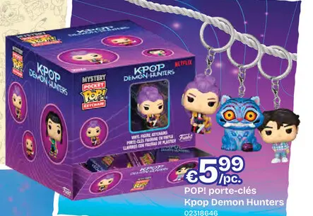 Offre: POP! porte-clés Kpop Demon Hunters