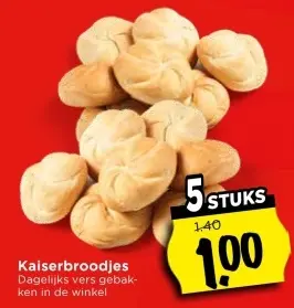 Kaiserbroodjes
