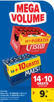 Aanbieding: Krat bier