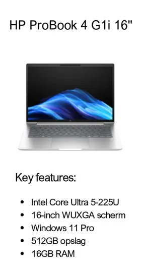 Aanbieding: HP ProBook 4 G1i 16"