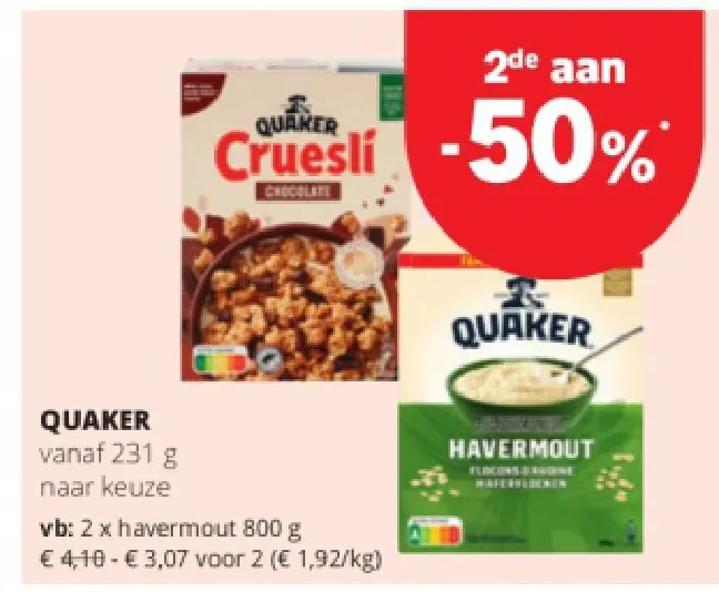 Promotie: Cruesli, Havermouth