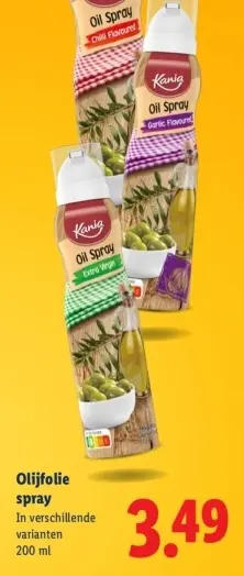 Aanbieding: Olijfolie spray