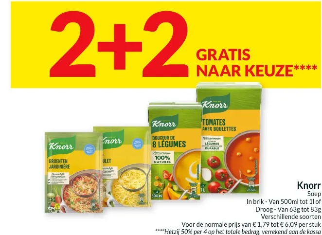Promotie: Knorr Soep
