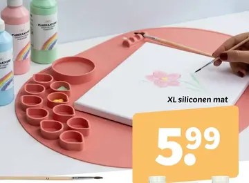 Aanbieding: XL siliconen mat
