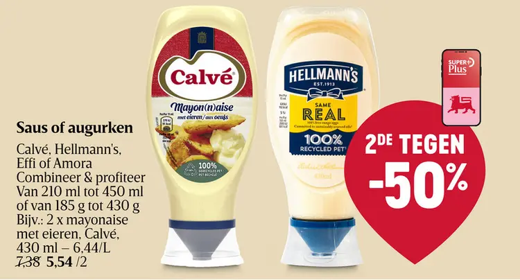 Promotie: Saus of augurken