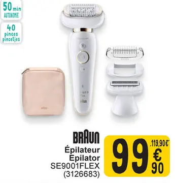 Aanbieding: Épilateur Epilator SE9001FLEX
