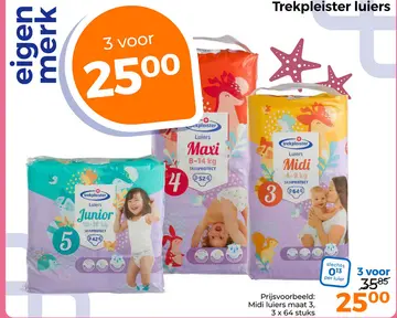 Aanbieding: Trekpleister luiers