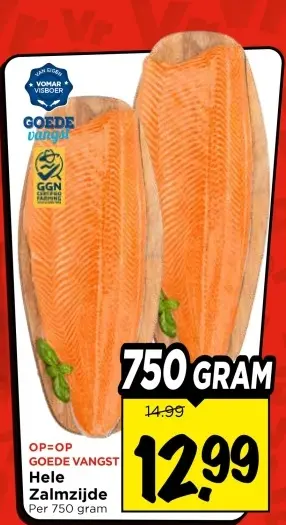 Aanbieding: Hele Zalmzijde