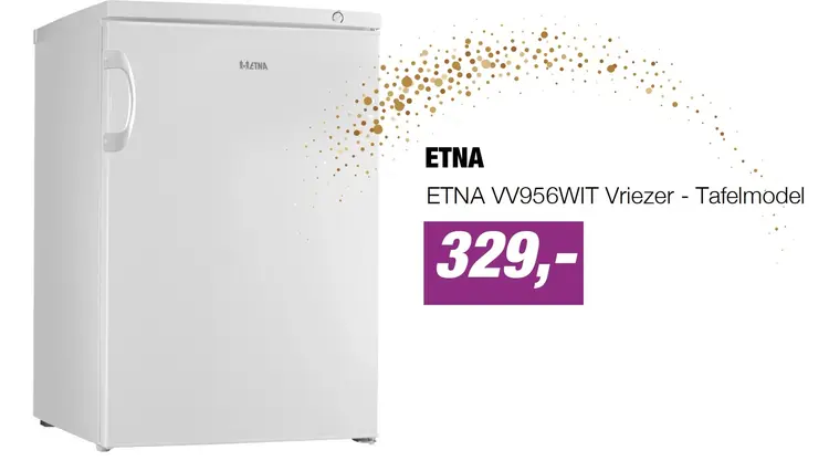 Aanbieding: ETNA VV956WIT Vriezer - Tafelmodel