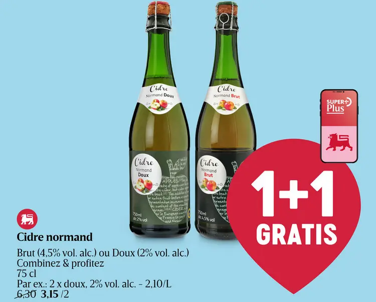 Offre: Cidre normand