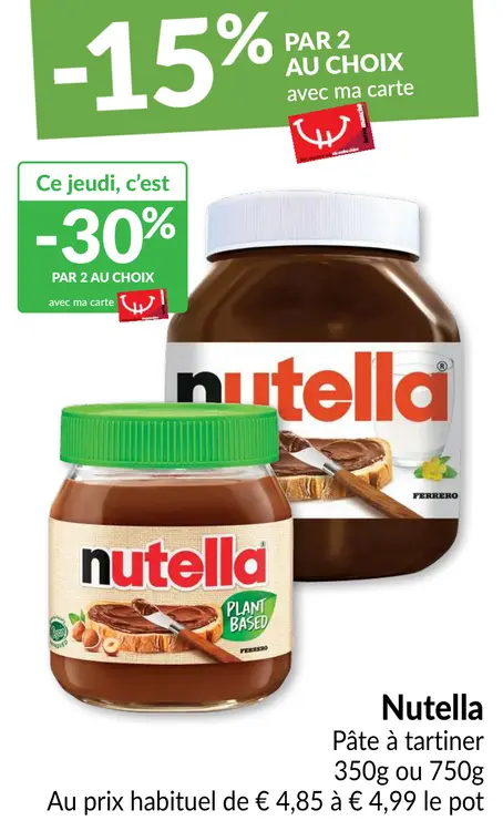 Offre: Nutella