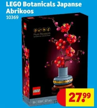Aanbieding: LEGO Botanicals Japanse Abrikoos