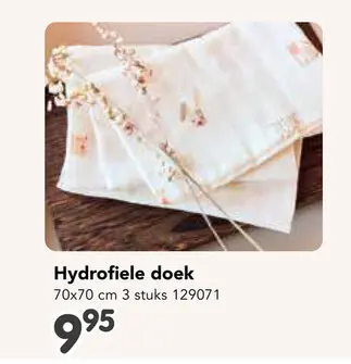 Aanbieding: Hydrofiele doek