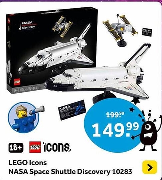 Aanbieding: LEGO Icons NASA Space Shuttle Discovery 10283