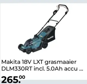 Aanbieding: 18V LXT grasmaaier DLM330RT