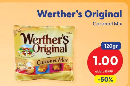 Aanbieding: Werther's Original Caramel Mix