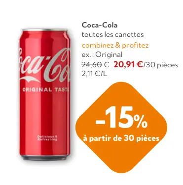 Offre: Coca-Cola