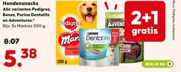 Aanbieding: Hondensnacks Alle varianten