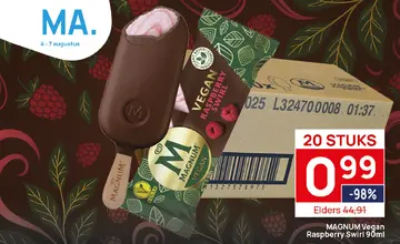 Aanbieding: Vegan Raspberry Swirl