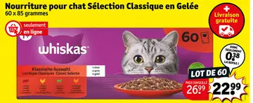 Offre: Nourriture pour chat Selection Classique en Gelée