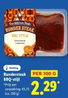 Aanbieding: Rundersteak BBQ-stijl