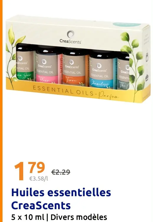 Offre: Huiles essentielles