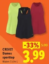 Aanbieding: Dames sporttop