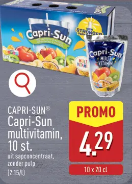 Offre: Capri-Sun multivitamin