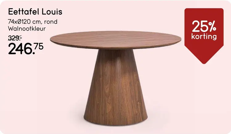 Aanbieding: Eettafel Louis