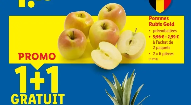 Offre: Pommes Rubis Gold