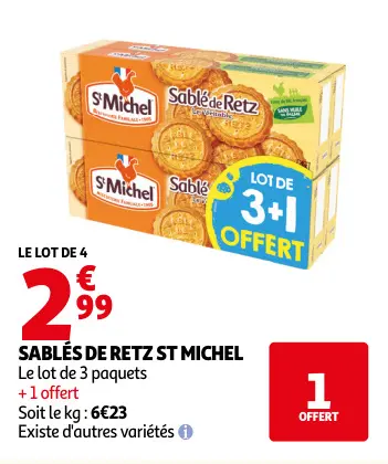 Offre: Sablés de retz