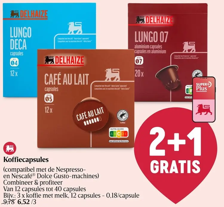 Promotie: Koffiecapsules