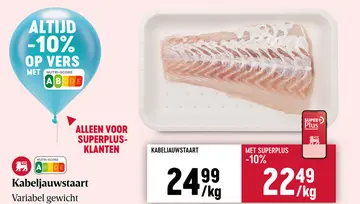 Aanbieding: Kabeljauwstaart