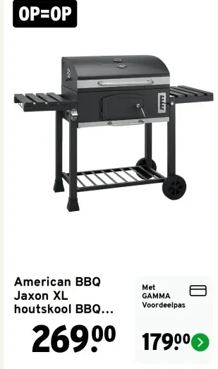 Aanbieding: Jaxon XL houtskool BBQ