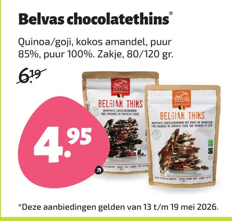 Aanbieding: chocolatethins