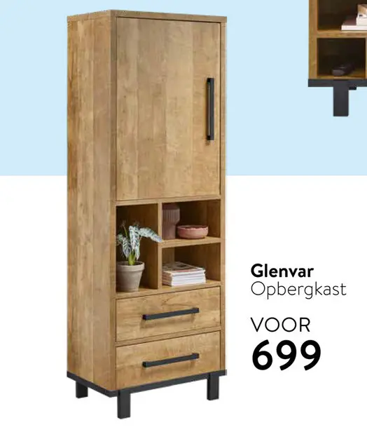 Aanbieding: Glenvar Opbergkast