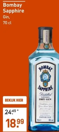 Aanbieding: Bombay Sapphire